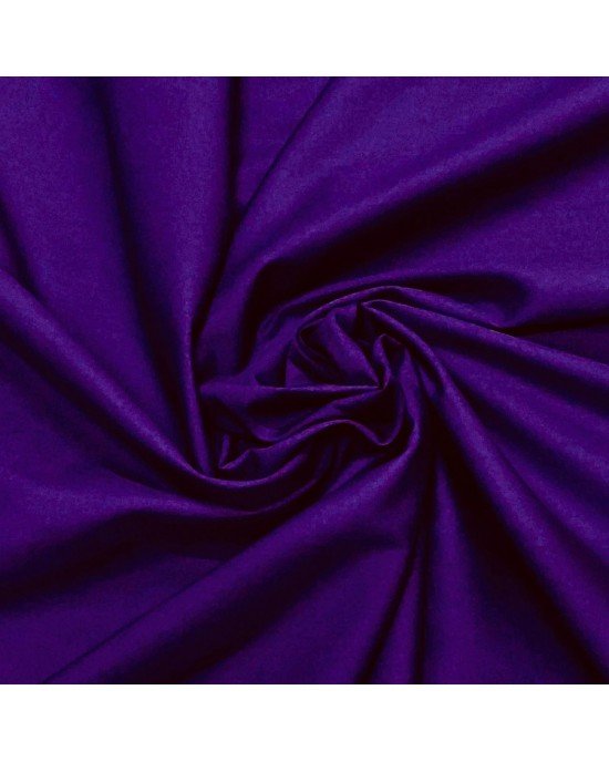 Tecido Tricoline Silky Lisa cor - 3187 (Roxo Escuro)